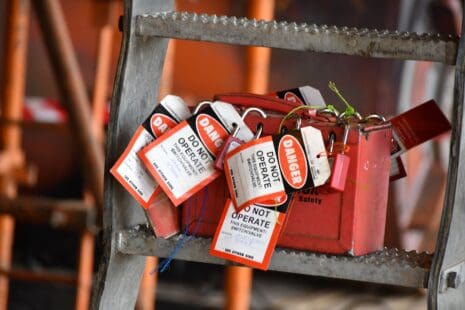 Lockout Tagout Isolating Machinery